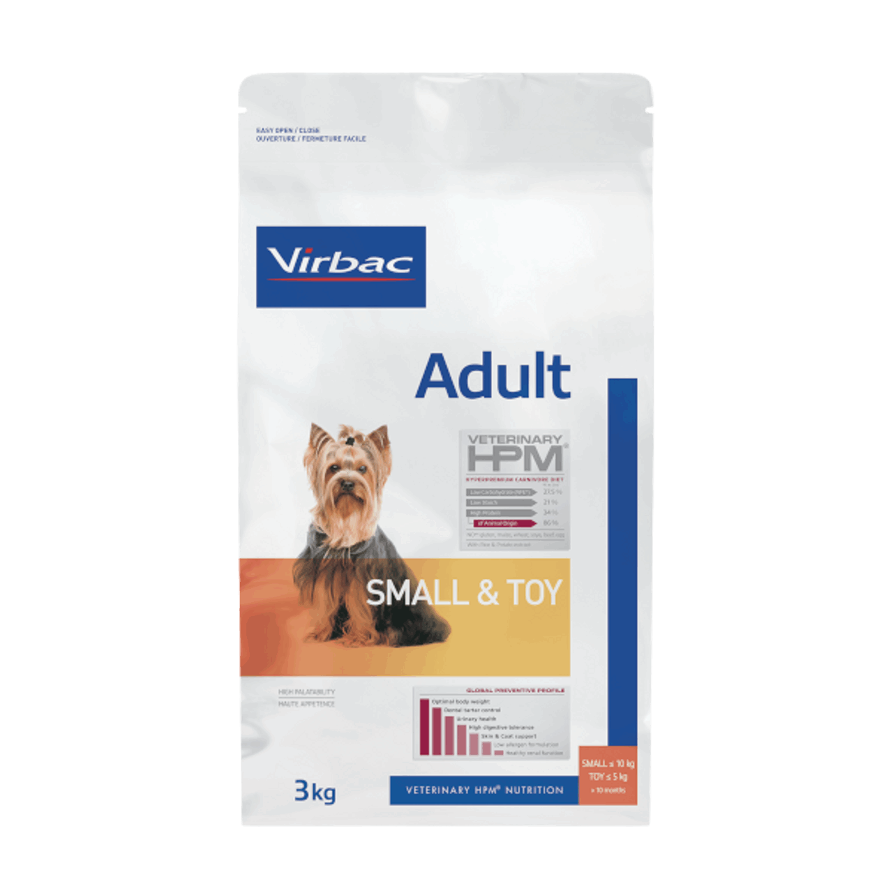 Alimento Adult Dog Small & Toy 3 KG